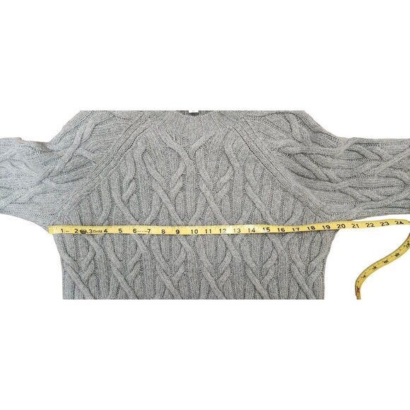 Vince - Twisted Chain Turtleneck Sweater in Jadeite Size S - Picture 9 of 11